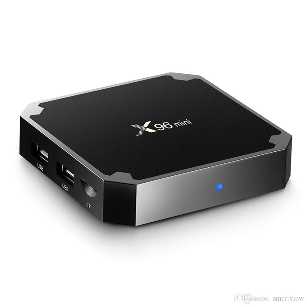 EU Tax Free [Genuine] X96 MINI Android 7.1 TV box Amlogic S905W Quad Core 1GB/8GB 2GB/16GB TV Boxes Smart TV