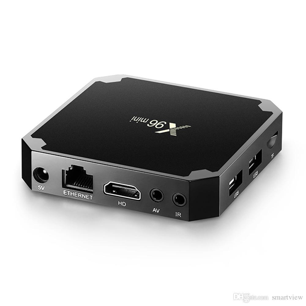EU Tax Free [Genuine] X96 MINI Android 7.1 TV box Amlogic S905W Quad Core 1GB/8GB 2GB/16GB TV Boxes Smart TV