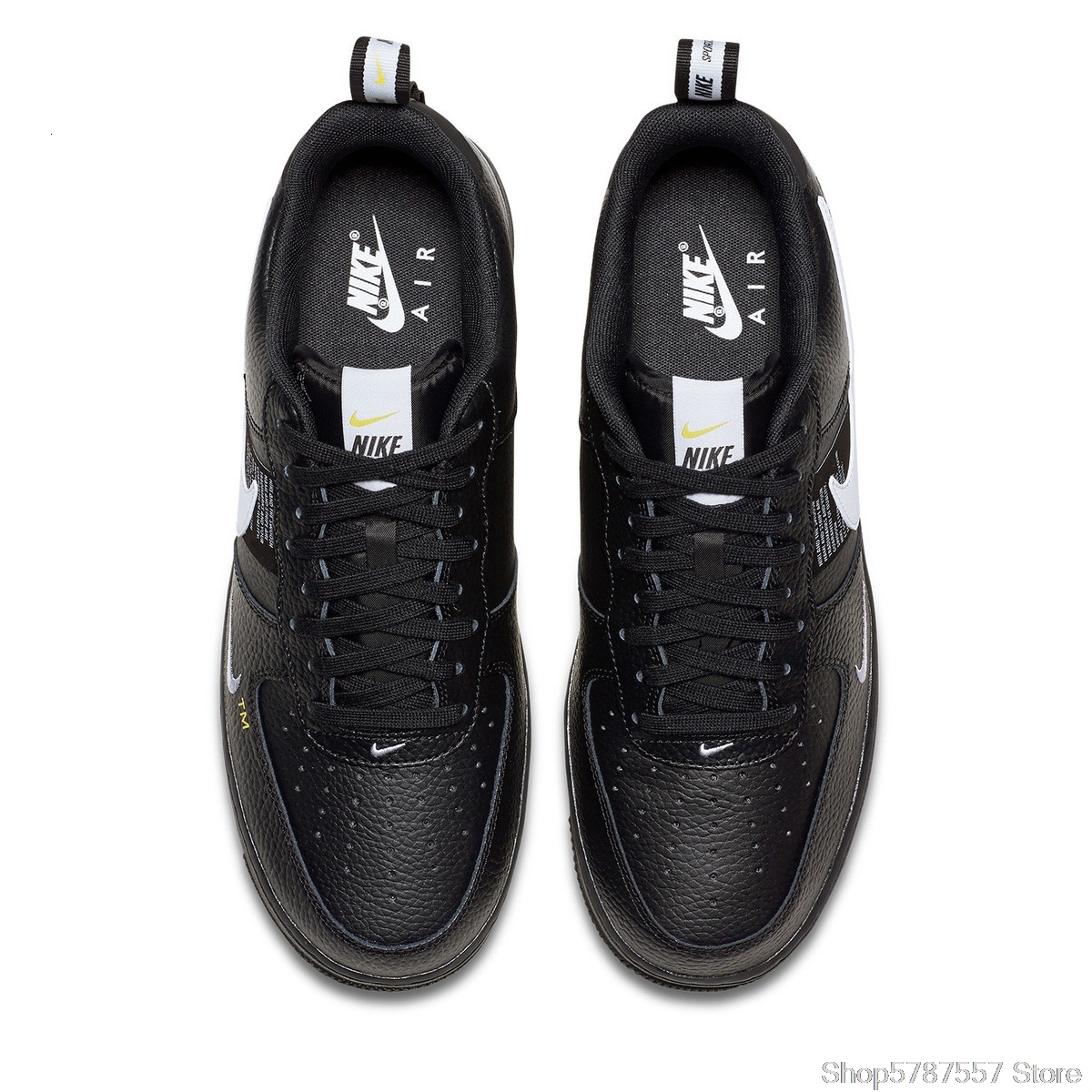 Air Force 1-zapatos de Skateboarding para hombre, zapatillas deportivas cómodas para exteriores # AJ77477 