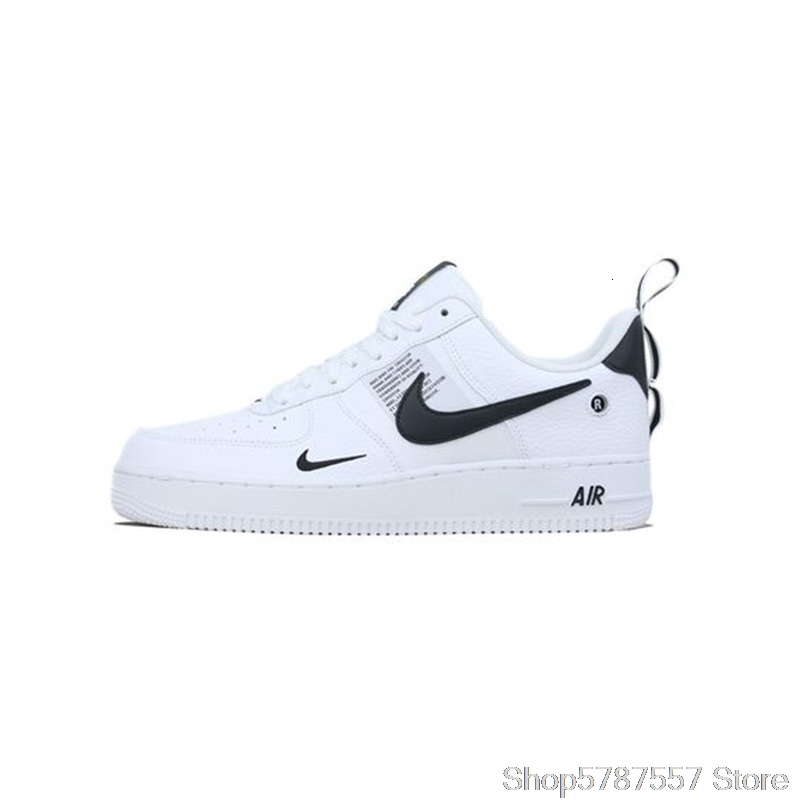Air Force 1-zapatos de Skateboarding para hombre, zapatillas deportivas cómodas para exteriores # AJ77477 