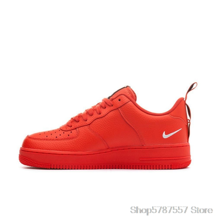 Air Force 1-zapatos de Skateboarding para hombre, zapatillas deportivas cómodas para exteriores # AJ77477 