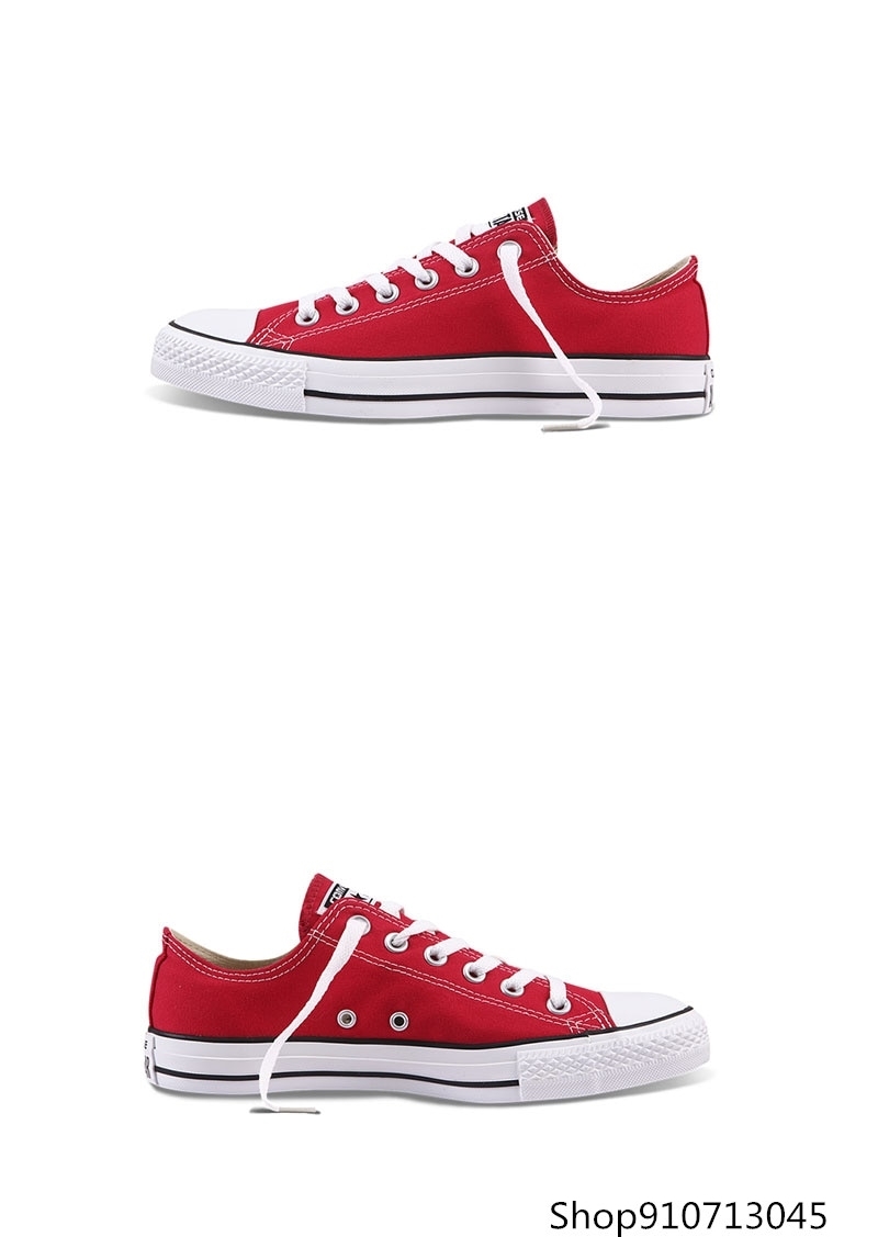 CONVERSETR - ALL STAR Skateboarding Shoes for Men and Women, Original, Authentic, Classic, White, Casual, Non-slip, Durable 