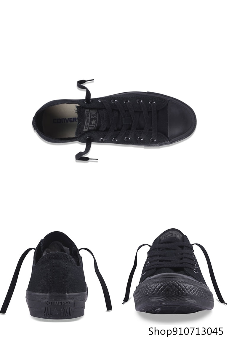 CONVERSETR - ALL STAR Skateboarding Shoes for Men and Women, Original, Authentic, Classic, White, Casual, Non-slip, Durable 