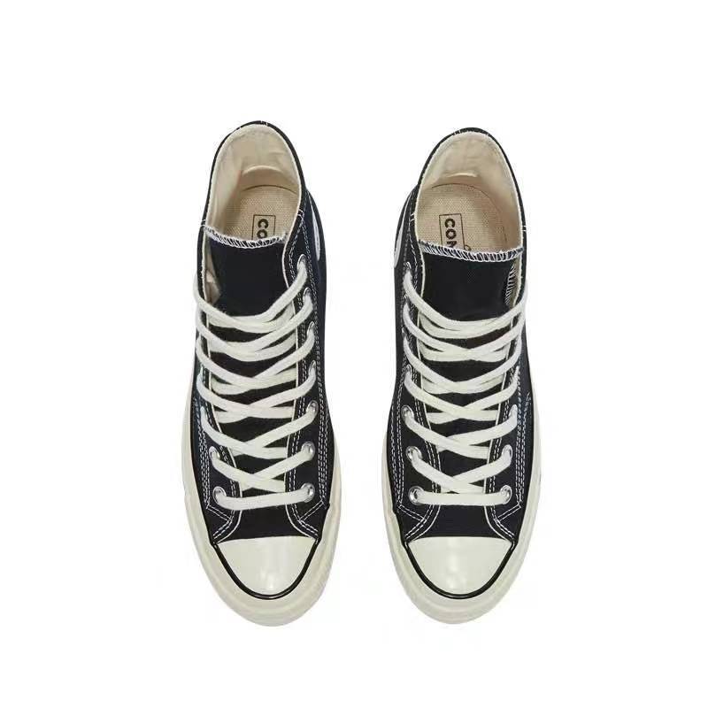 Taylor All Star-zapatillas de deporte blancas para mujer, CONVERSETR Chuck informal, a la moda, alta limpieza, con plataforma 