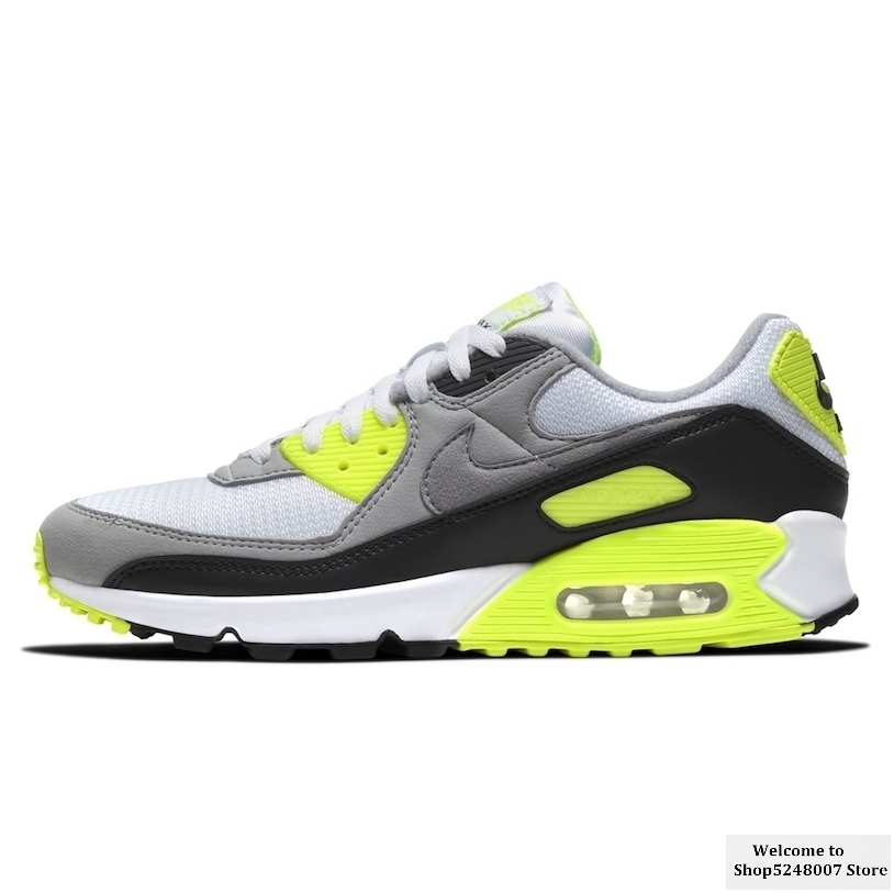 Original Air Max 90 "Side" B" outdoor men's sports shoes running shoes AJ1285-018 size 40-45 comfortable and breathable 