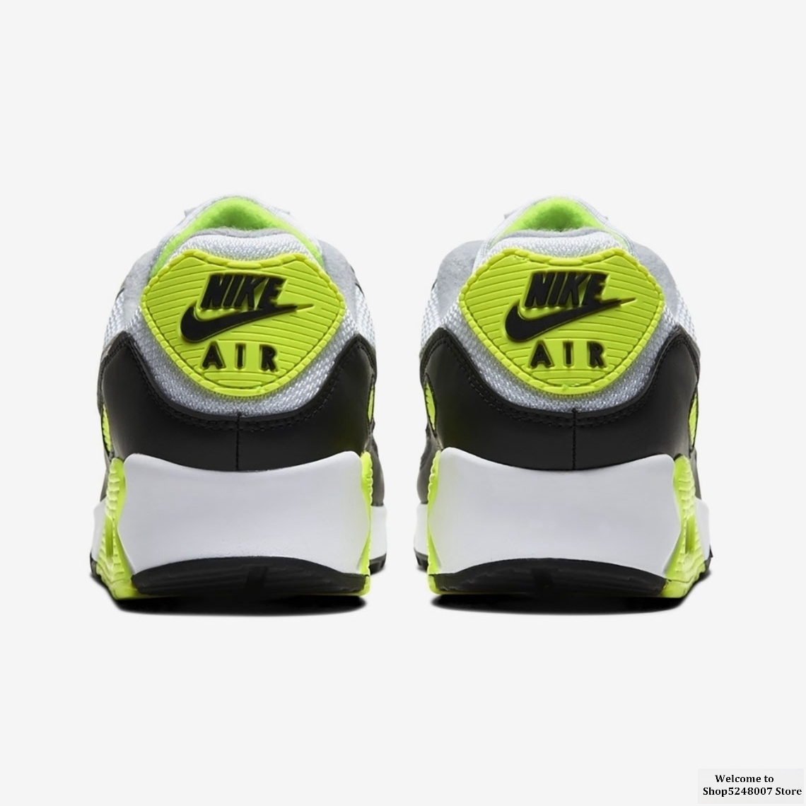 Original Air Max 90 "Side" B" outdoor men's sports shoes running shoes AJ1285-018 size 40-45 comfortable and breathable 