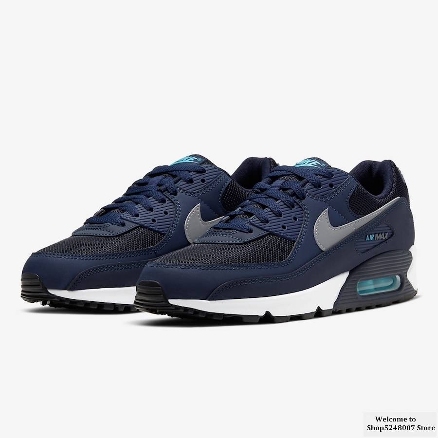 Original Air Max 90 "Side" B" outdoor men's sports shoes running shoes AJ1285-018 size 40-45 comfortable and breathable 