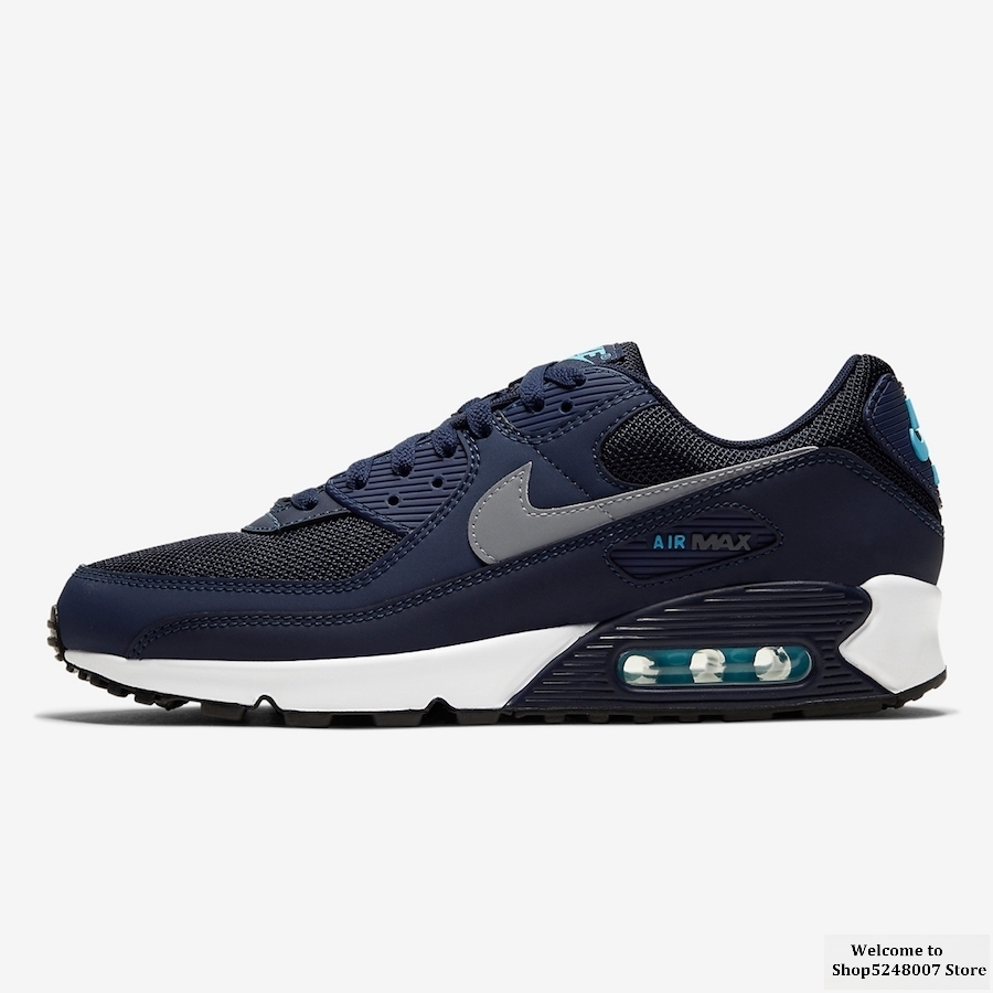 Original Air Max 90 "Side" B" outdoor men's sports shoes running shoes AJ1285-018 size 40-45 comfortable and breathable 
