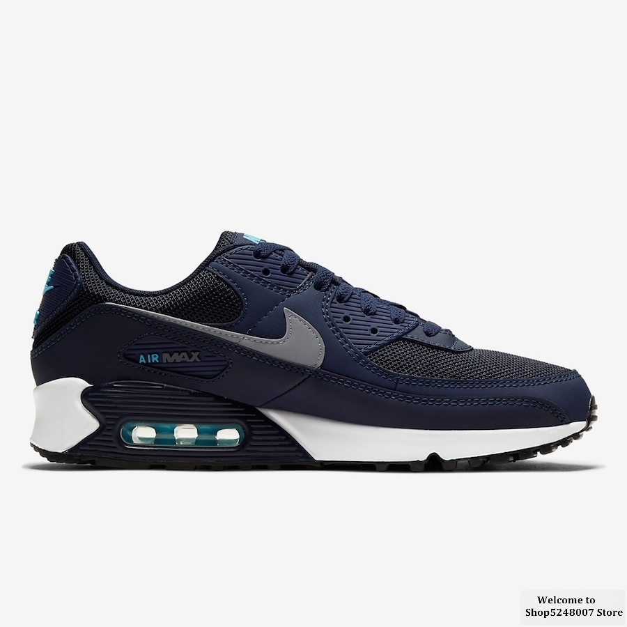 Original Air Max 90 "Side" B" outdoor men's sports shoes running shoes AJ1285-018 size 40-45 comfortable and breathable 