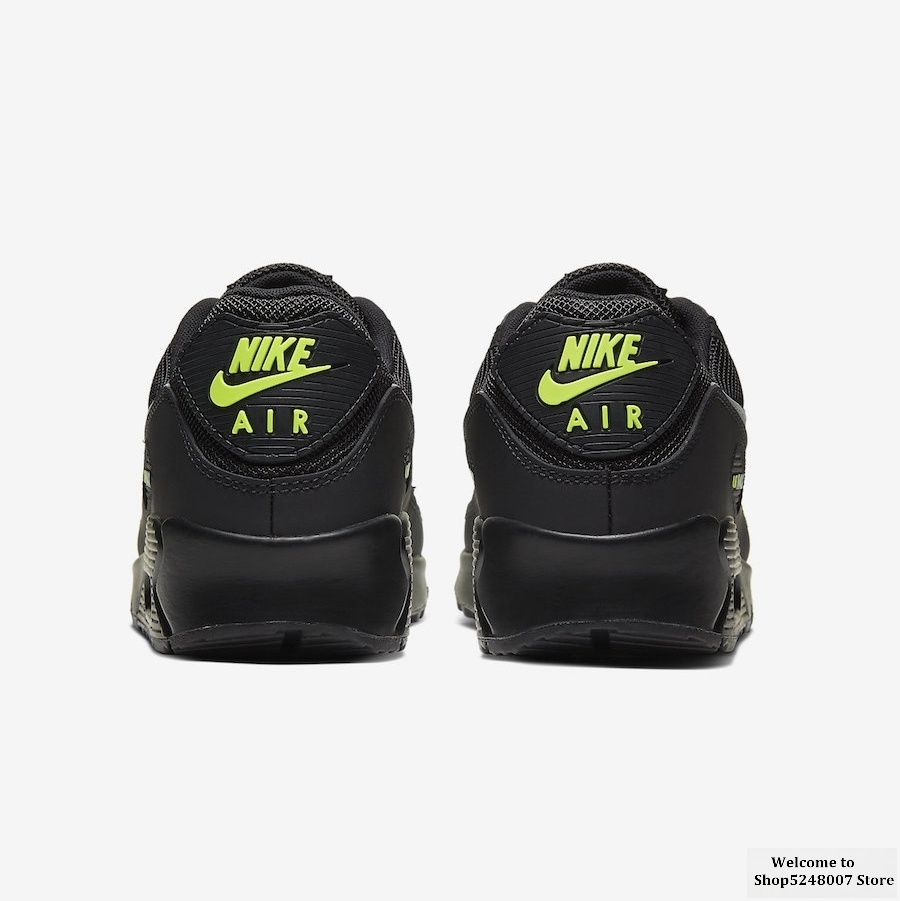Original Air Max 90 "Side" B" outdoor men's sports shoes running shoes AJ1285-018 size 40-45 comfortable and breathable 