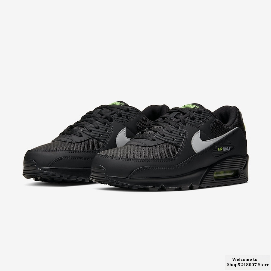 Original Air Max 90 "Side" B" outdoor men's sports shoes running shoes AJ1285-018 size 40-45 comfortable and breathable 