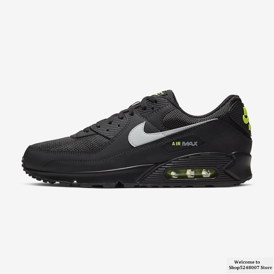 Original Air Max 90 "Side" B" outdoor men's sports shoes running shoes AJ1285-018 size 40-45 comfortable and breathable 