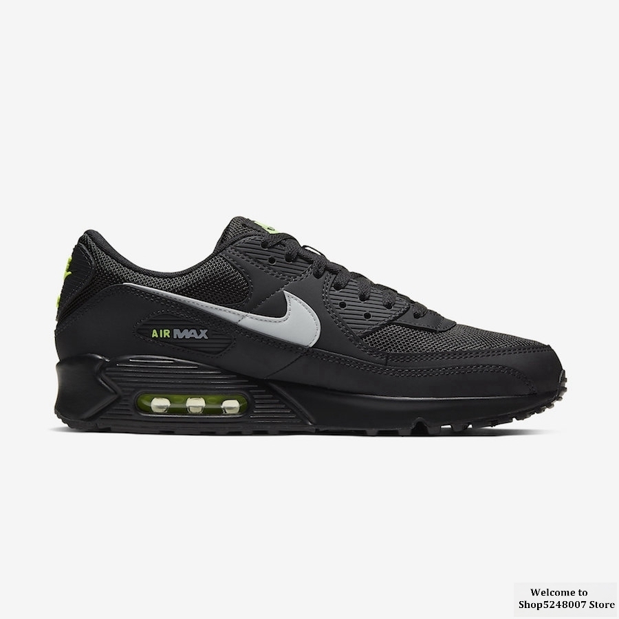 Original Air Max 90 "Side" B" outdoor men's sports shoes running shoes AJ1285-018 size 40-45 comfortable and breathable 