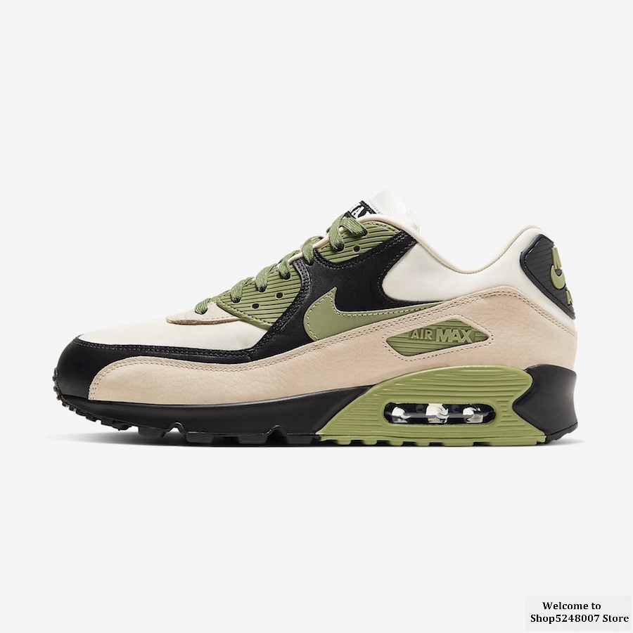 Original Air Max 90 "Side" B" outdoor men's sports shoes running shoes AJ1285-018 size 40-45 comfortable and breathable 
