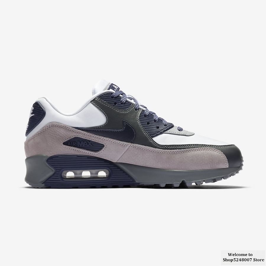 Original Air Max 90 "Side" B" outdoor men's sports shoes running shoes AJ1285-018 size 40-45 comfortable and breathable 
