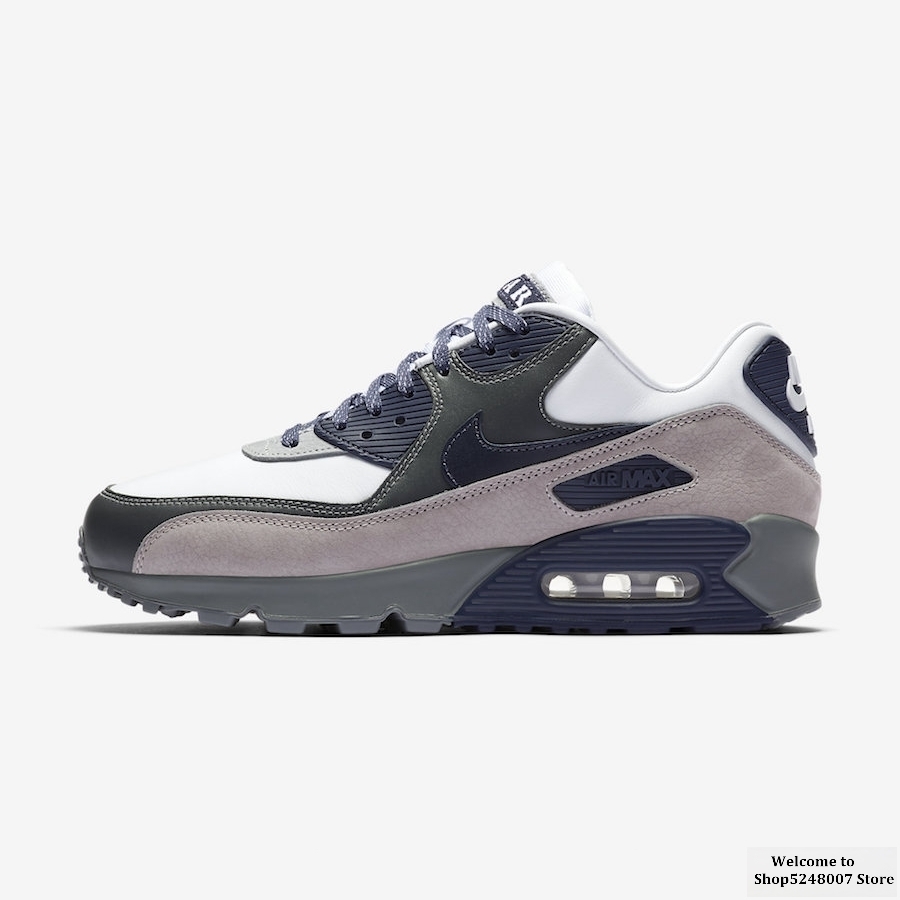 Original Air Max 90 "Side" B" outdoor men's sports shoes running shoes AJ1285-018 size 40-45 comfortable and breathable 