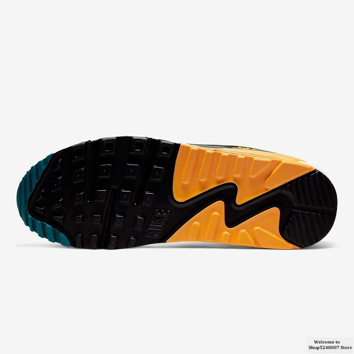 Original Air Max 90 "Side" B" outdoor men's sports shoes running shoes AJ1285-018 size 40-45 comfortable and breathable 