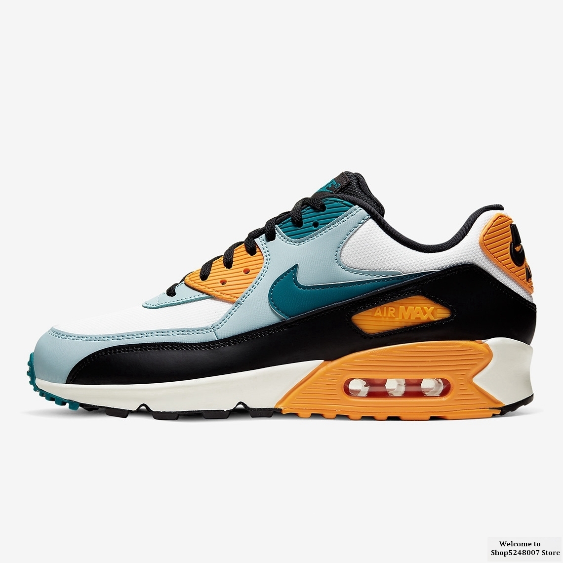 Original Air Max 90 "Side" B" outdoor men's sports shoes running shoes AJ1285-018 size 40-45 comfortable and breathable 
