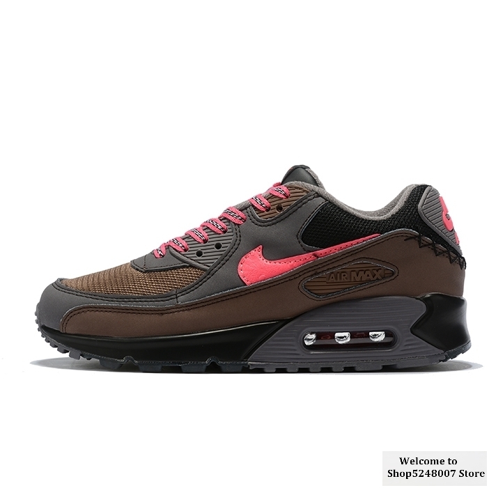 Original Air Max 90 "Side" B" outdoor men's sports shoes running shoes AJ1285-018 size 40-45 comfortable and breathable 