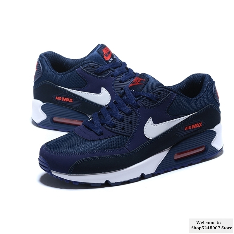 Original Air Max 90 "Side" B" outdoor men's sports shoes running shoes AJ1285-018 size 40-45 comfortable and breathable 