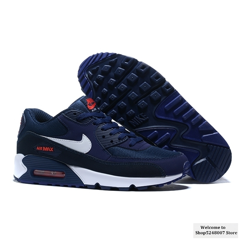 Original Air Max 90 "Side" B" outdoor men's sports shoes running shoes AJ1285-018 size 40-45 comfortable and breathable 