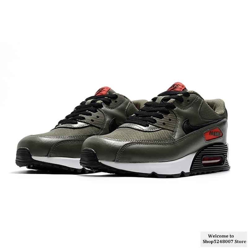 Original Air Max 90 "Side" B" outdoor men's sports shoes running shoes AJ1285-018 size 40-45 comfortable and breathable 