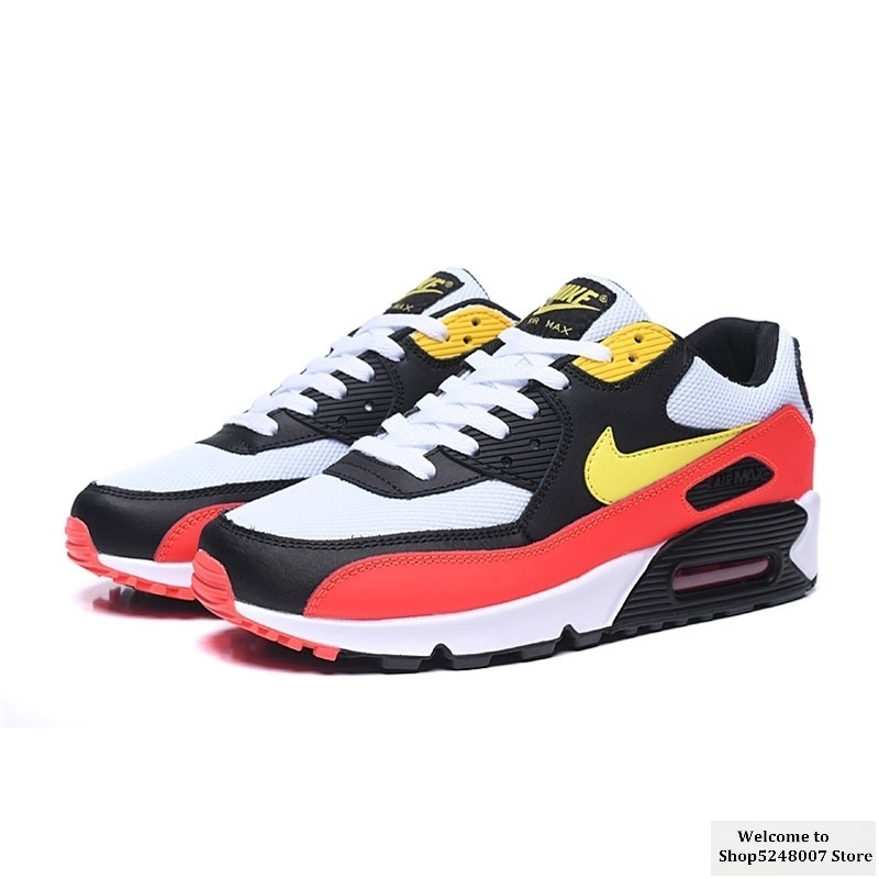 Original Air Max 90 "Side" B" outdoor men's sports shoes running shoes AJ1285-018 size 40-45 comfortable and breathable 