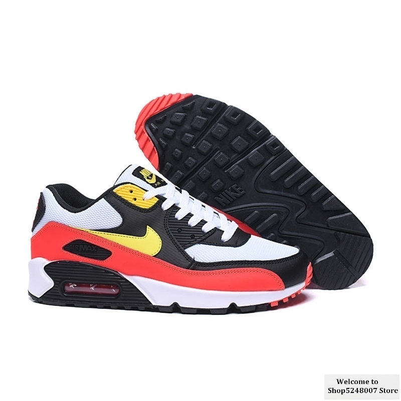 Original Air Max 90 "Side" B" outdoor men's sports shoes running shoes AJ1285-018 size 40-45 comfortable and breathable 