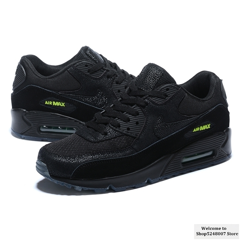 Original Air Max 90 "Side" B" outdoor men's sports shoes running shoes AJ1285-018 size 40-45 comfortable and breathable 