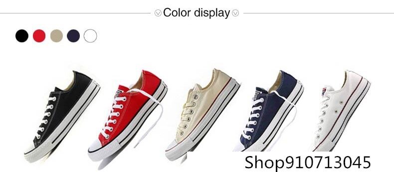 CONVERSETR-Skateboarding Shoes for Men and Women, Unisex Upper Classic Low Canvas Sports, Light and Comfortable, Non-slip 