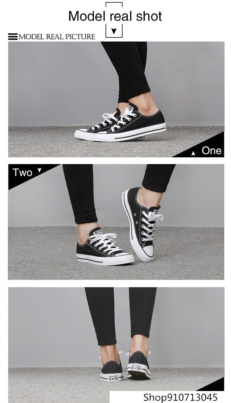 CONVERSETR-Skateboarding Shoes for Men and Women, Unisex Upper Classic Low Canvas Sports, Light and Comfortable, Non-slip 
