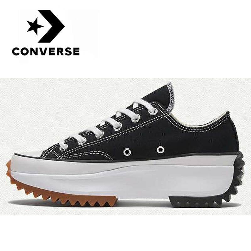 Original JW Anderson X Spokes Mirror Run Star Walking Women Platform Black Skateboard Shoes High Top Durable White Sneakers 