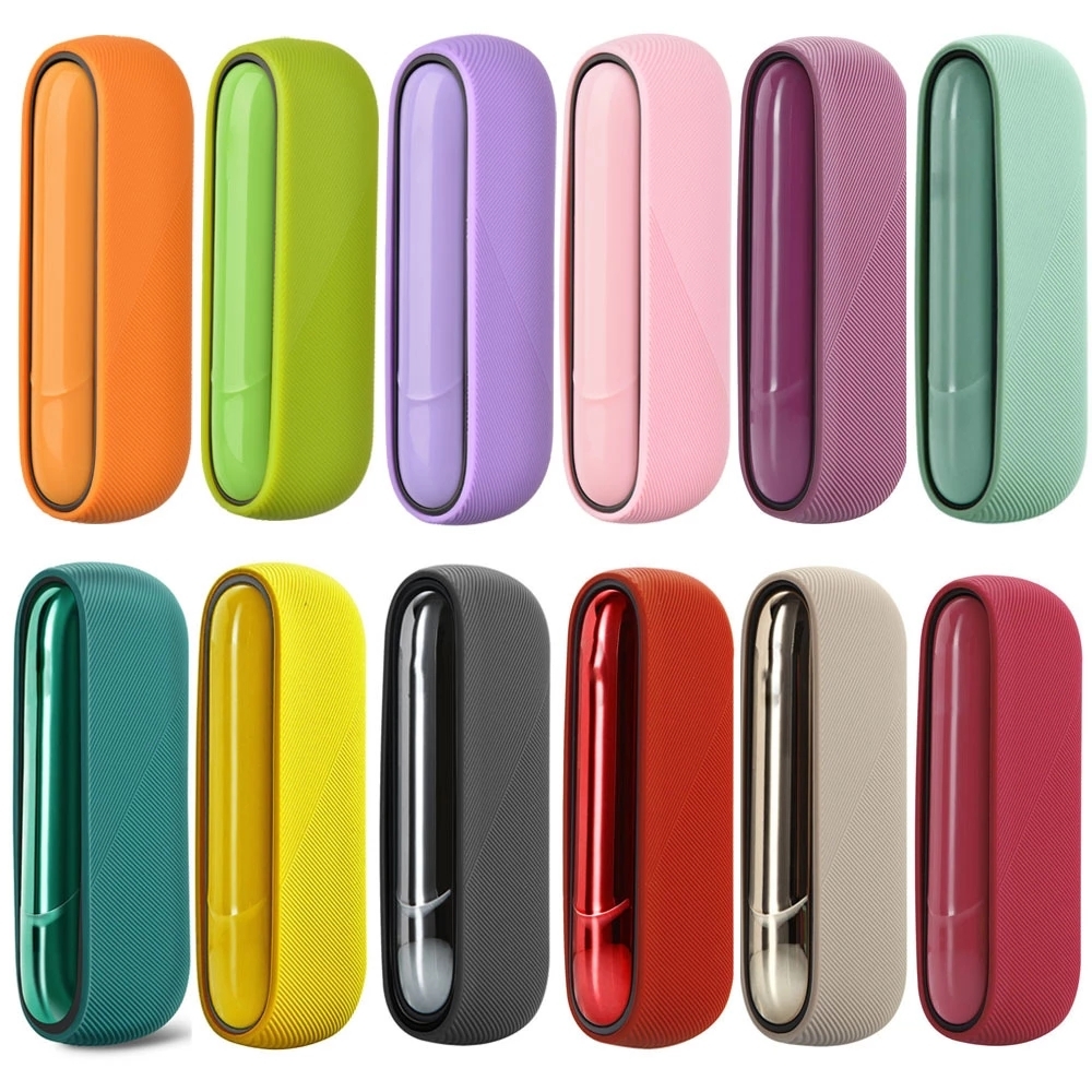 New Color Replacable Protection Cover for IQOS 3 Duo Silicone Case with Door Cover Decoration Case Sleeve 