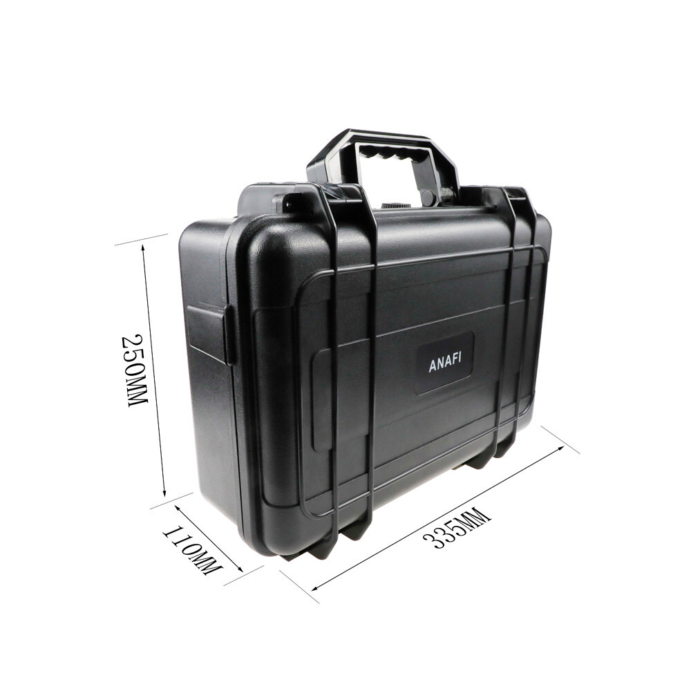 Waterproof Weather-proof Hard Carrying Case Military Spec For Parrot ANAFI Drone 