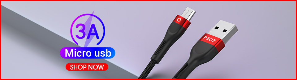 PZOZ usb c cable type c cable Fast Charging Data Cord Charger usb cable c For Samsung s21 s20 A51 xiaomi mi 10 redmi note 9s 8t 