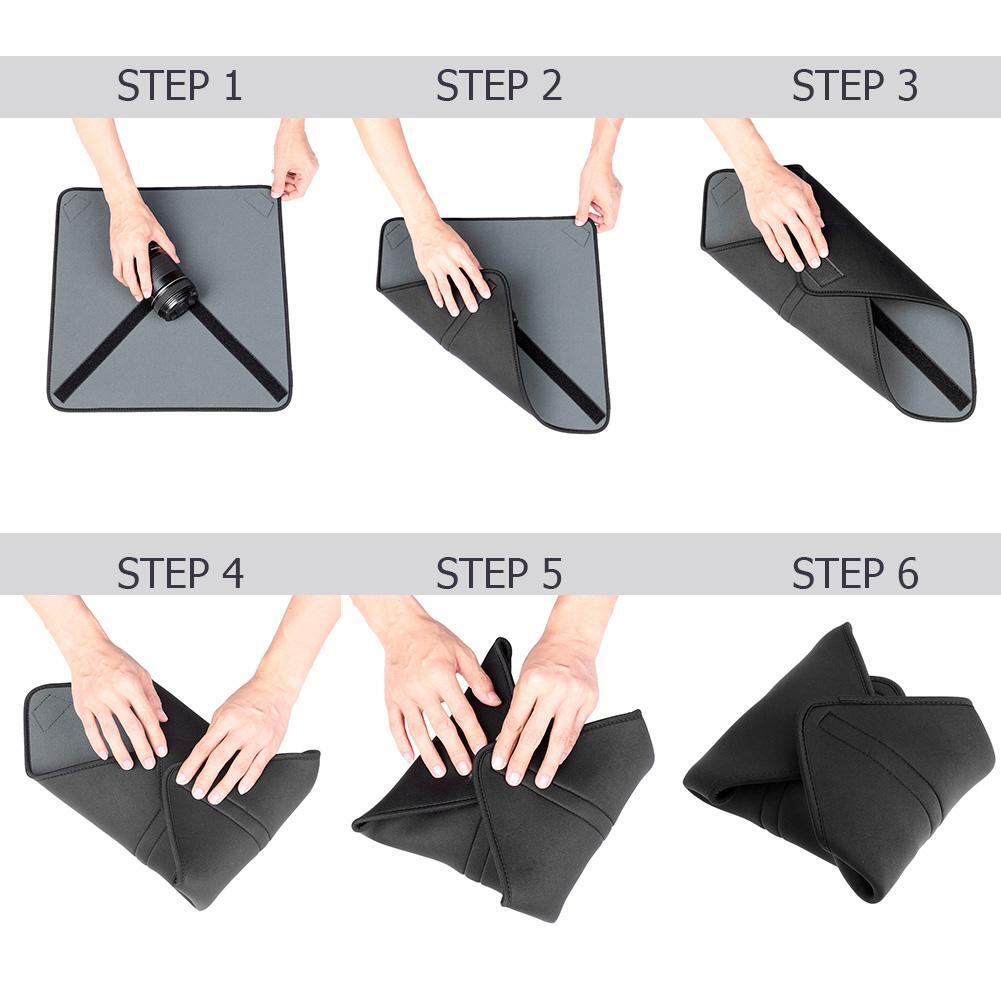 Camera Wrap Camera Accessories Shockproof Neoprene Camera Protective Wrap Cloth Blanket For DSLR Lens Flash Cloth Protect Cover 