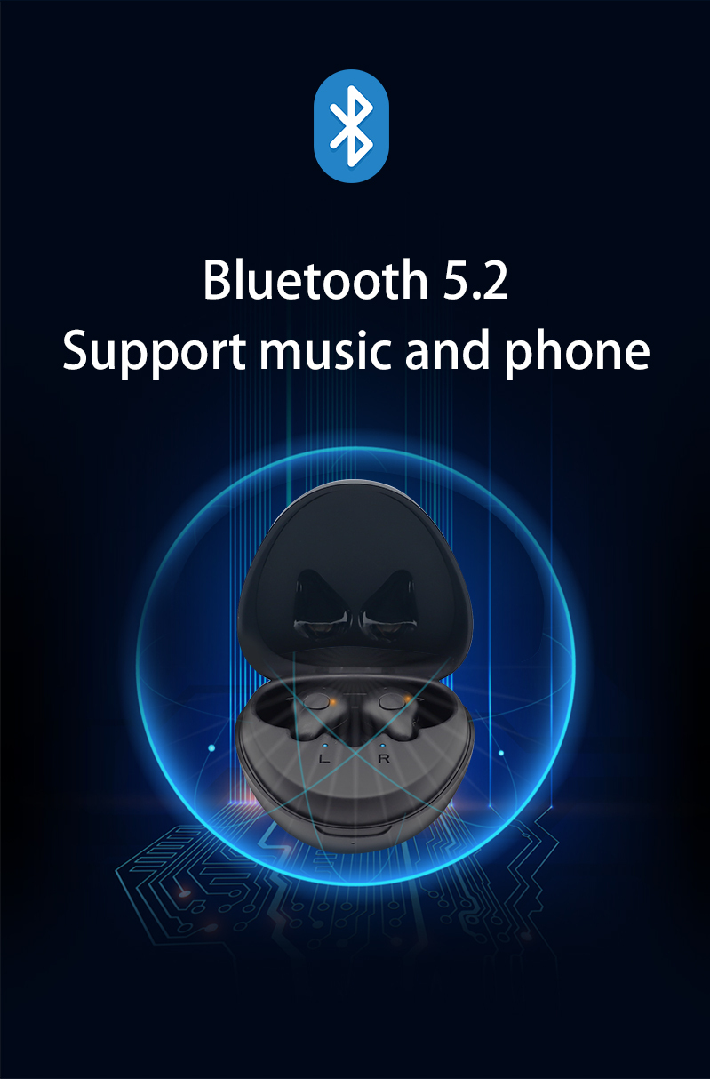 1 pair Hearing Aid with Bluetooth Rechargeable 120dB Digital 16 channels APP Touch Control Sound Amplifier  for Deafness 
