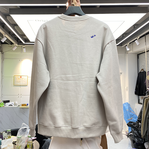 Badge Mark Ader Error Sweatshirts 2021FW Men Women High Quality Embroidered Logo Adererror Hoodie Blue Z-stitch Fleece Crewneck 