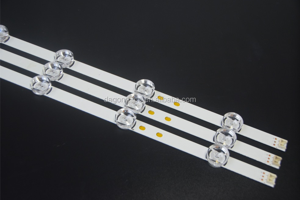 100% new TV backlight for LG 32''LB LGIT A-B original lens 6 leds 3strips per set, LG32LB LED TV backlight for TV repairing 