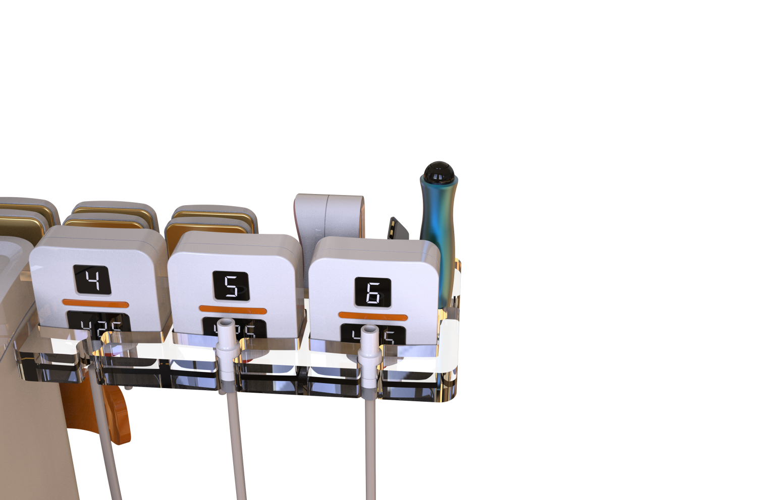 Vertical Slimming Machine 1mhz Monopolar Fat Dissolving RF Radio Frequency Trushape Id Body Slimming Trusculpt Machine With 8 Handles Loss Weight