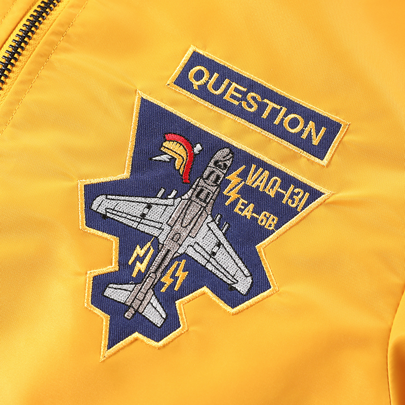 MA-1 American overalls pilot jacket Men's autumn and winter thickened Baseball uniform Trendy coat Men's military fan jacket Men 