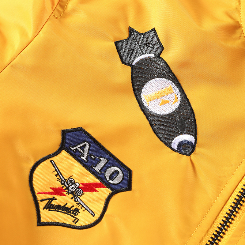 MA-1 American overalls pilot jacket Men's autumn and winter thickened Baseball uniform Trendy coat Men's military fan jacket Men 
