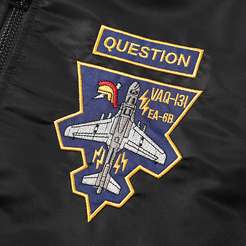 MA-1 American overalls pilot jacket Men's autumn and winter thickened Baseball uniform Trendy coat Men's military fan jacket Men 