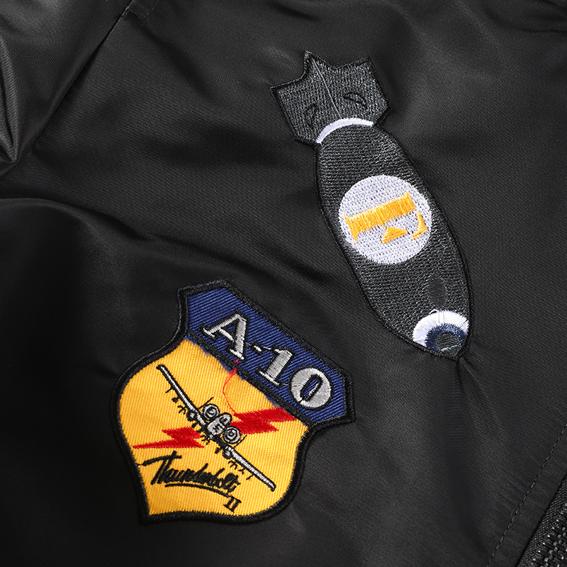 MA-1 American overalls pilot jacket Men's autumn and winter thickened Baseball uniform Trendy coat Men's military fan jacket Men 