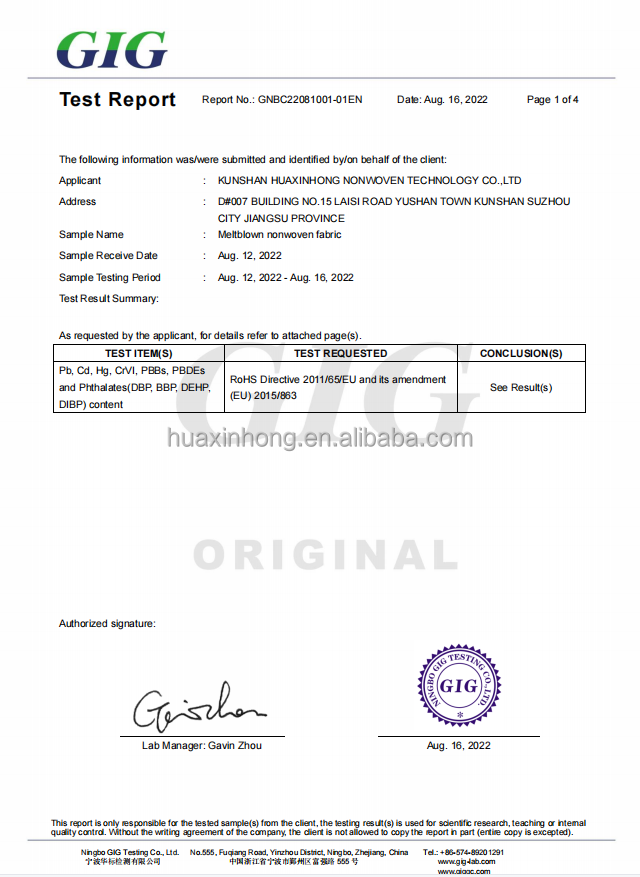 Hot Sale Product Oil Absorb Pad Perforated Roll For Other Environmental Products 