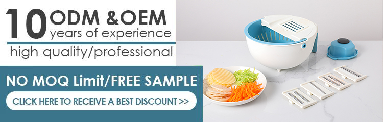 Hot selling Kitchen multi Kitchen Items Vegetable Chopper Slicer food chopper manual and Draining Basket Fruit Cutter 