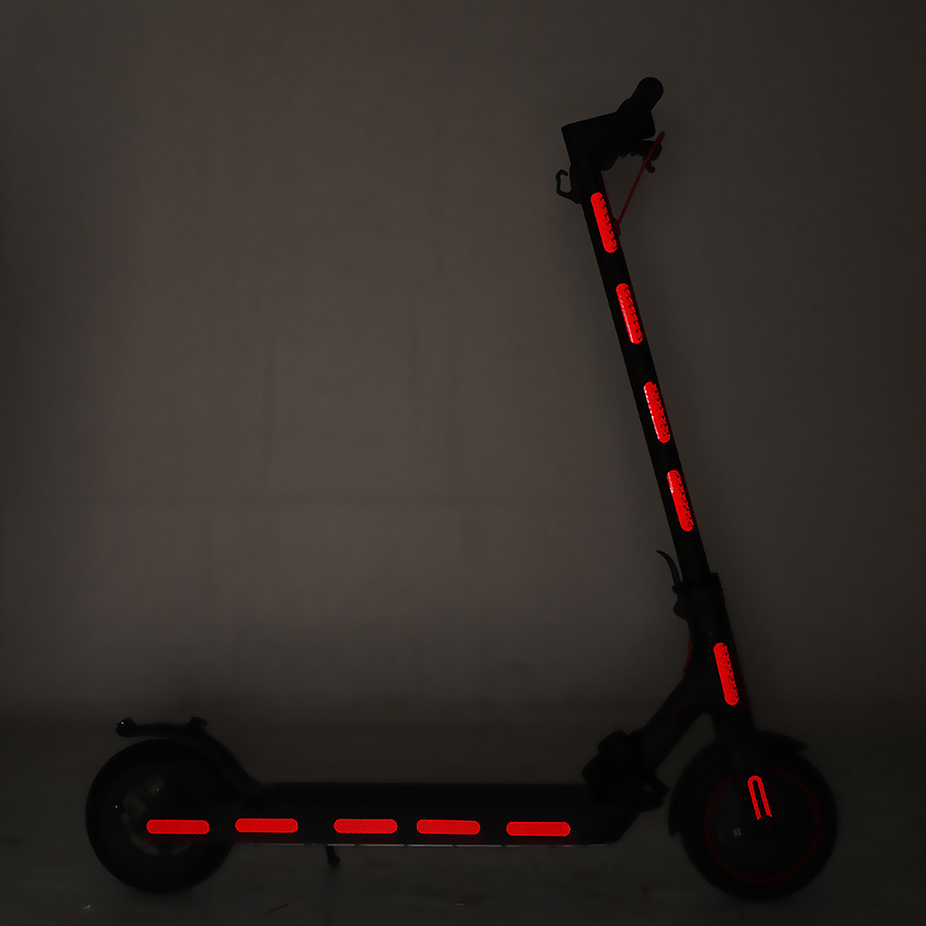 Night Safety Warning Sticker For Ninebot G30 Electric Scooter Reflective Stickers Body Wheel Hub Accessories For Xiaomi M365/Pro 