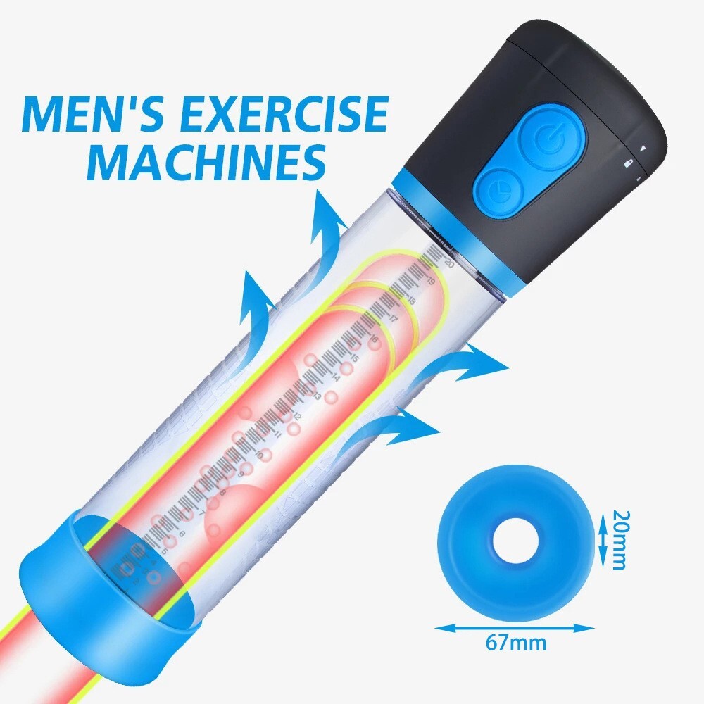 Penis Stretch Exerciser Male Masturbation Aircraft Cup Training Massager Vagina Vacuum Pump Masturbartor Men Penis Enlargement 