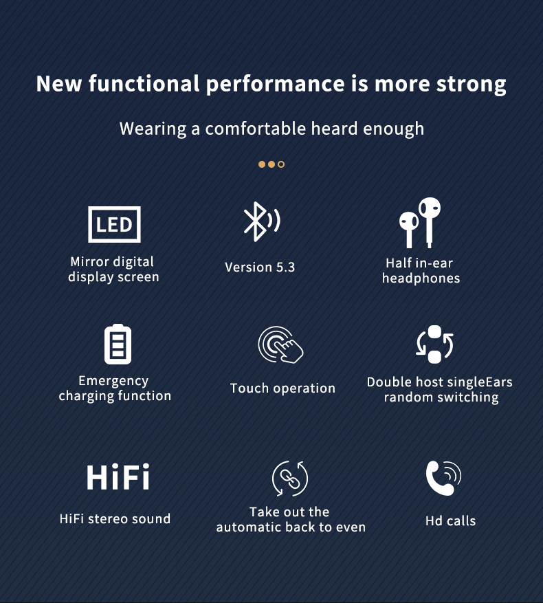 S20 TWS Fone Bluetooth 5.1 Wireless Headphones For Xiaomi HIFI Stereo Sound Waterproof Sports Earphones With Charging Box 