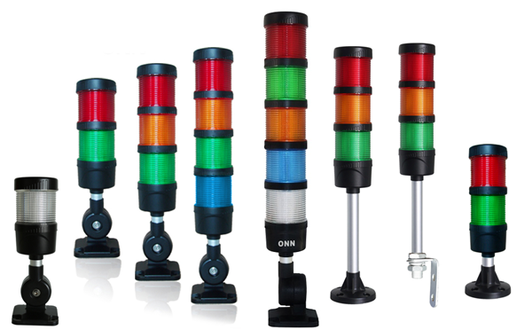 ONN-M4 24V CNC Machine Led Signal Tower Light With Buzzer 